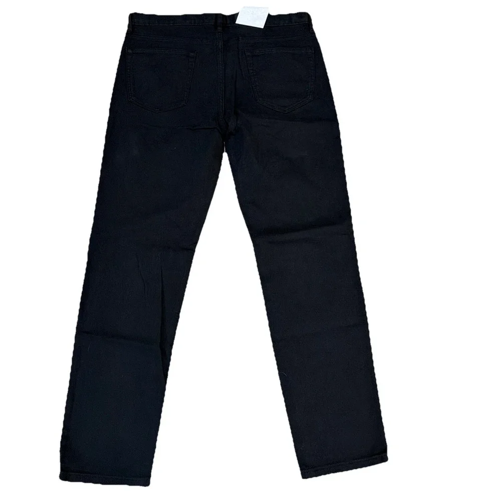Banana Republic Slim Stretch-Corduroy Traveler Pant Size 36x32 NEW! Black‎